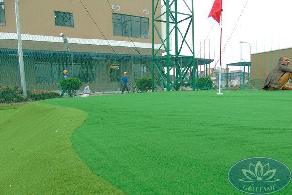 Thi công sân tập golf tại dự án chung cư Nhật Bản cho thuê Famille Hà Nam