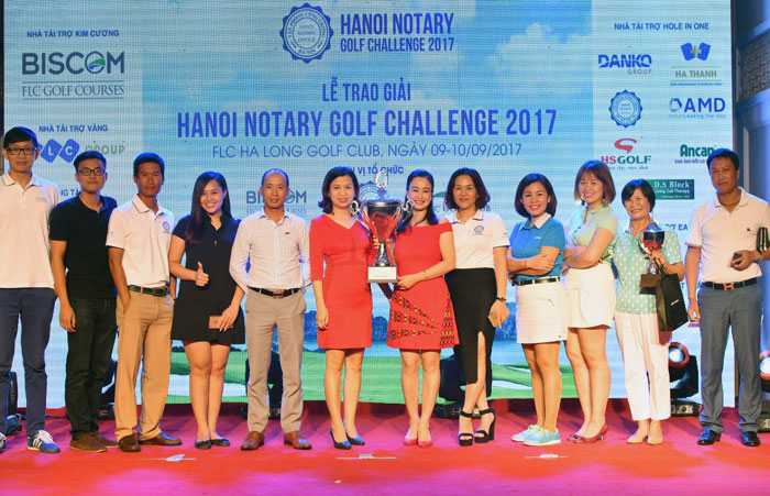 Nữ golfer Vô địch giải "Hanoi Notary Golf Changllenge 2017"