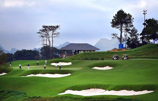 Sân golf tổ chức giải KLF Golf Tournament tại FLC Ha Long Golf Club