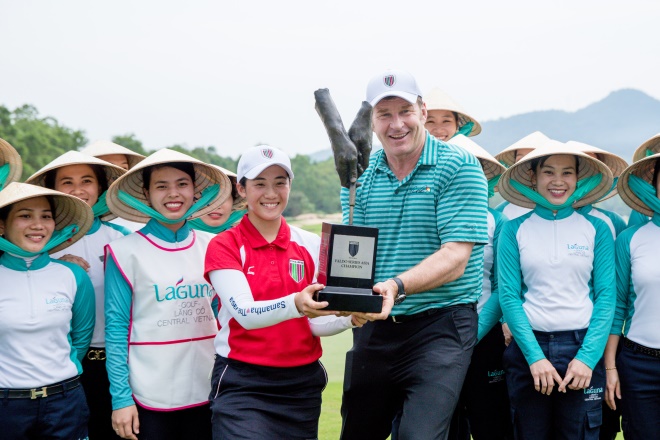 Giải golf Faldo-Series kết thúc với sự đăng quang của nữ Golfer đến từ Nhật