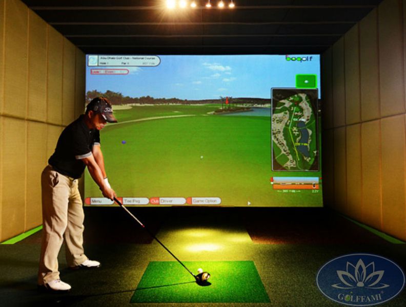 khuyến mãi lắp đặt phòng golf 3D
