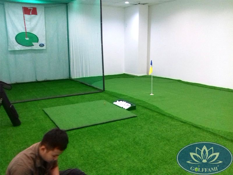 Thi công phòng tập golf trong nhà tại Hồ Chí Minh
