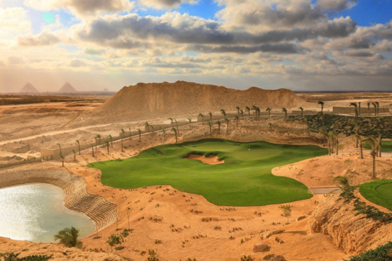 sân golf ăn khách bậc nhất Ai Cập